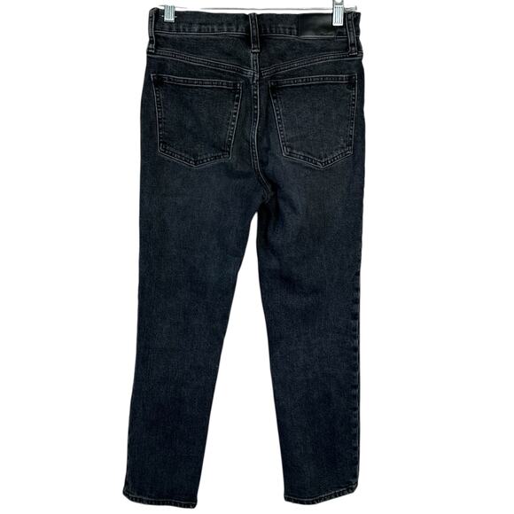 MADEWELL Petite Perfect Vintage Ankle Jean Claybrook Wash Black Size 26P - Picture 4 of 11